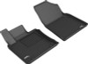 3D MAXpider 2019-2020 Toyota Avalon Kagu 1st Row Floormat - Black - L1TY24511509