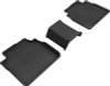 3D MAXpider 2019-2020 Toyota/Lexus Avalon/Es Kagu 2nd Row Floormats - Black - L1TY24521509