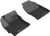 3D MAXpider 2019-2020 Toyota Corolla Hatchback Kagu 1st Row Floormats - Black - L1TY24611509