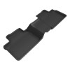 3D MAXpider 25+Toyota Camry Kagu 2nd Row Floor Liners- Black - L1TY32421509