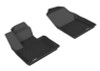 3D MAXpider 2015-2019 Volvo XC90 Kagu 1st Row Floormat - Black - L1VV02011509
