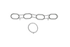 Fel-Pro 07-12 Nissan Sentra/07-12 Versa Engine Intake Manifold Gasket Set - MS97038