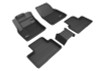 3D MAXpider 2019-2021 Volvo XC40 Kagu 1st & 2nd Row Floormat - Black - L1VV03001509