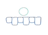 Fel-Pro 18-23 Ford F-150/11-18 Edge/20-23 Explorer Fuel Injection Plenum Gasket Set - MS97214