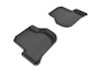 3D MAXpider 2005-2010 Volkswagen Jetta/Golf Kagu 2nd Row Floormats - Black - L1VW00821509