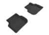 3D MAXpider 2011-2018 Volkswagen Jetta Sedan Kagu 2nd Row Floormats - Black - L1VW05521509