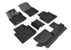 3D Maxpider 18-24 Volkswagen Tiguan 7-Seats Kagu Black R1 R2 R3 - L1VW10701509