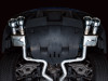 AWE Tuning 21-23 Ford Mustang Mach 1 SwitchPath Cat Back Exhaust w/ Quad Chrome Silver Tips - 3025-42551 Photo - Mounted