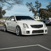 EOS Front Grille Upper & Lower - Gloss Black - 09-15 Cadillac CTS-V (GRILL-1197-V2-ABS_GRILL-1198-V2-ABS)