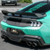 EOS Carbon Fiber Rear Diffuser Dark Horse Style - 2024+ Ford Mustang (DIFF-1163-BKCF )