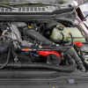 Banks Power 17-26 Ford Super Duty 6.7L Cool Side Boost Tube - Red - 26016 Photo - Mounted