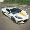 EOS 5VM Style Side Skirts - Carbon Fiber - C8 Corvette (SS-277-BKCF)
