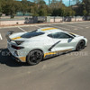 EOS 5VM Style Side Skirts - Carbon Fiber - C8 Corvette (SS-277-BKCF)