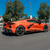 EOS 5VM Style Side Skirts - Matte Black - C8 Corvette (SS-277-ABS)