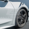 EOS Extended Front & Rear Splash Guards - Carbon Fiber - C8 Corvette (MF-253-BKCF_MF-254-BKCF)