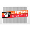 K&N HVAC Filter 16 X 25 X 2 Merv 8 - HVC-8-21625 Photo - Primary