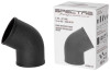 Spectre Tube Intake 3in od 60 Degree - Black - 86681K Photo - out of package