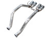 AWE Tuning C6 Chevrolet Corvette Z06/ZR1 Track Edition Axle-back Exhaust w/ Chrome Silver Tips - 3020-42606 (AWE3020-42606)