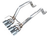 AWE Tuning 05-07 C6 Chevrolet Corvette 6.0L Track Edition Axleback Exhaust w/ Chrome Silver Tips - 3020-42660 (AWE3020-42660)