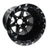 Race Star 72 ValStar 15x14 / 5x4.75BC / 4.5BS / 3.072in CB / Black w/Machined Accents Wheel - 72-514474521B Photo - Primary