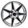 Race Star 72 ValStar 17x4.5 / 5x4.75BC / 2BS / 3.072in CB / Machined w/Black Accents Wheel - 72-74547202M Photo - Primary