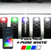 XK Glow XKmax Pre-Runner Style RGBW LED Grill Pods - 5pc - MX-GPOD-5 User 1