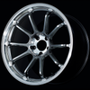 Advan RZ-DF2 19x10.5 / +24 Offset / 5-114.3 / 73mm Bore / Diamond Cut & Hyper Platinum Black - YAF9L24EDHPB Photo - Primary
