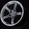 Advan GT for Porsche 18x10.0 / +40 Offset / 5-130 / 71.6mm Bore / Machining & Hyper Platinum Black - YAQ8K40PMPB Photo - Primary
