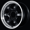 Advan RG-D2 for Truck 17x8.0 / +20 Offset / 6-139.7 / 112mm Bore / Machining & Black Gunmetallic - YAT7G20KMBG Photo - Primary