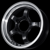 Advan RG-D2 18x10.5 / +24 Offset / 5-114.3 / 73mm Bore / Machining & Black Gunmetallic - YAT8L24EBG Photo - Primary
