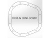 aFe Power Front/Rear Diff Cover Kit w/ Oil 99-16 Ford F-250/F-350 V8 (Dana 60/Super 60 & Sterling) - 46-7703AB Technical Drawing