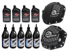 aFe Power Front/Rear Diff Cover Kit w/ Oil 17-22 Ford Diesel V8 (Dana Super 60 & Dana M275-14) - 46-7705AB Photo - Primary