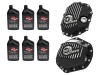 aFe Power Front/Rear Diff Cover Kit w/ Oil 11-19 GM Diesel Trucks V8 (AAM 9.25-12 & AAM 11.5-14) - 46-7707AB Photo - Primary