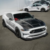 EOS Carbon Fiber Hood - Terminator Style - 18-23 Ford Mustang S550 (HOOD-1284-BKCF)