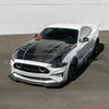 EOS Carbon Fiber Hood - Terminator Style - 18-23 Ford Mustang S550 (HOOD-1284-BKCF)