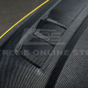 EOS Carbon Fiber Hood - Terminator Style - 15-17 Ford Mustang S550 (HOOD-1283-BKCF)
