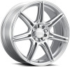 Raceline 148HS Apex 20x8.5in / 5X114.3 BP / 40mm Offset / 72.62mm Bore - Hyper Silver - 148HS-28512+40 Photo - Primary