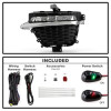 Spyder 22-24 Jeep Grand Cherokee (2-Row) OEM LED Fog Lights w/Switch - Clear (FL-JGC22-LED-C) - 9054211 Technical Bulletin