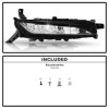 Spyder Lexus RX350/RX350L/RX450H/RX450HL OEM LED Fog Lights - Right (FL-LRX20-LED-R) - 9054235 Technical Bulletin