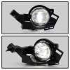 Spyder 22-24 Nissan Ariya Full LED Fog Lights w/Switch (FL-NA22-LED-C) - 9054259 Photo - Unmounted