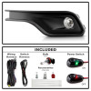 Spyder 22-25 Jeep Compass OEM Style Fog Lights w/Switch - Clear (FL-JCOM22-C) - 9054389 Photo - Unmounted