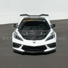 EOS ZR1 Style Carbon Fiber Hood Double Sided - C8 Corvette Stingray / E-Ray / Z06 / ZR1 (HOOD-1279-BKCF)