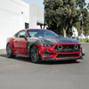 EOS GTV Style Add-On Front Splitter - Gloss Black - 2024+ Ford Mustang (FLIP-1262-V2-ABS)