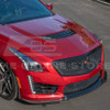 EOS Carbon Fiber Front Splitter Lip - 16-19 Cadillac CTS-V (FLIP-121-BKCF)