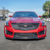 EOS Carbon Fiber Front Splitter Lip - 16-19 CTS-V (FLIP-121-BKCF)