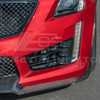 EOS Carbon Fiber Front Splitter Lip - 16-19 CTS-V (FLIP-121-BKCF)