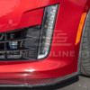 EOS Carbon Fiber Front Splitter Lip - 16-19 CTS-V (FLIP-121-BKCF)
