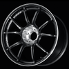 Advan RZIII 18x9.5 / +35 Offset / 5x114.3 BC / 73mm Bore / Black Gun Metallic & Diamond Cut - YAJ38J35EBGC Photo - Primary
