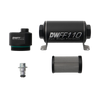 DeatschWerks DWFFR-X 110mm Billet Fuel Filter Regulator - 10 Micron - 8-FFR-110-010K Photo - Primary