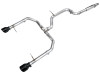 AWE 22-25 Volkswagen Jetta GLI Track Edition Exhaust - Diamond Black Tips - 3020-33275 Photo - Primary